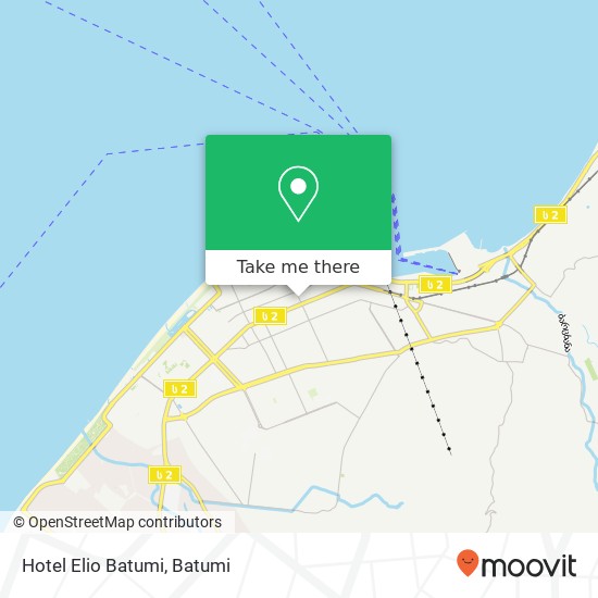 Hotel Elio Batumi map