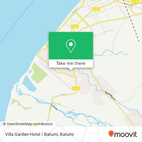 Villa Garden Hotel / Batumi map