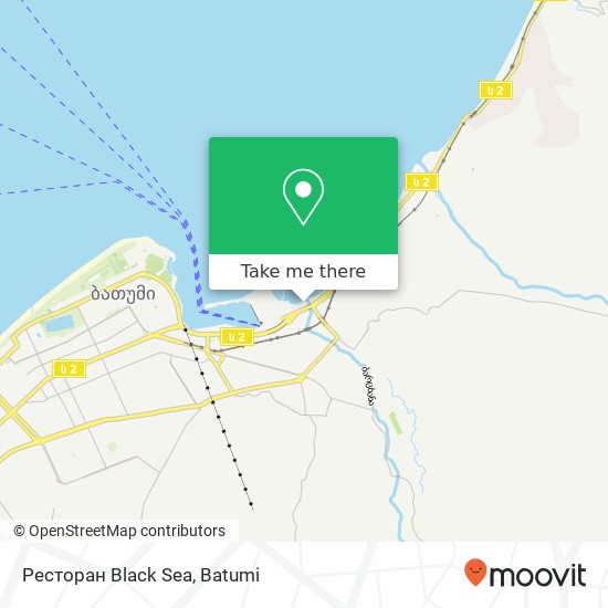 Карта Ресторан Black Sea
