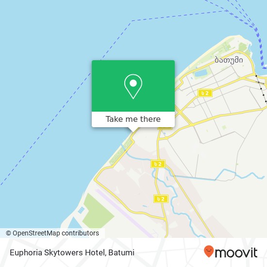 Euphoria Skytowers Hotel map