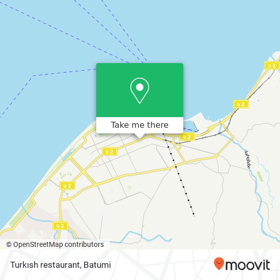 Turkısh restaurant map