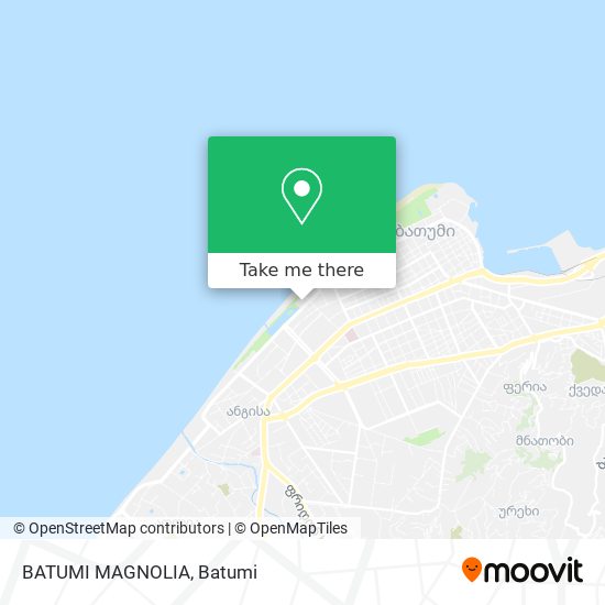 BATUMI MAGNOLIA map