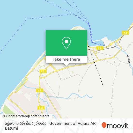 Карта აჭარის არ მთავრობა | Government of Adjara AR