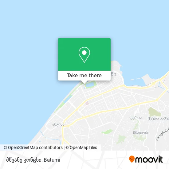 მწვანე კონცხი map