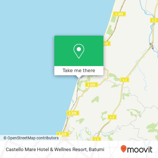 Castello Mare Hotel & Wellnes Resort map