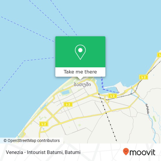 Venezia - Intourist Batumi map
