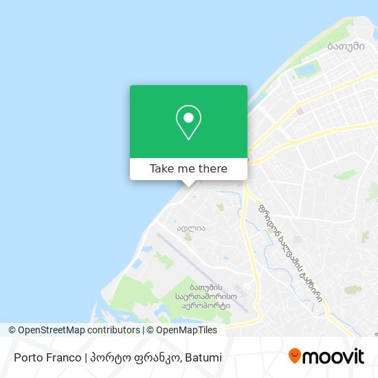 Porto Franco | პორტო ფრანკო map