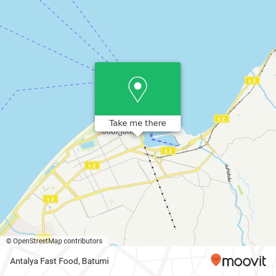 Карта Antalya Fast Food