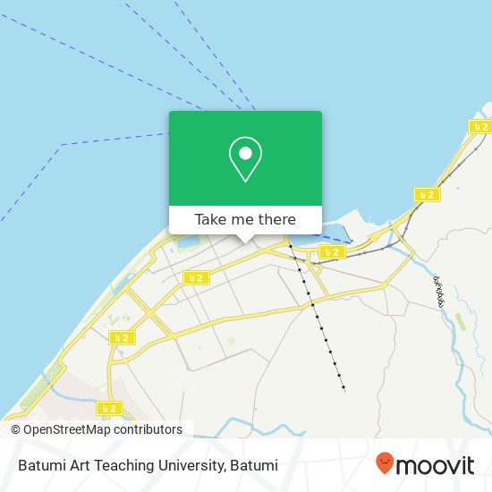 Batumi Art Teaching University map