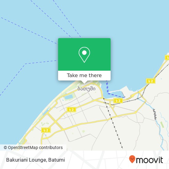 Bakuriani Lounge map