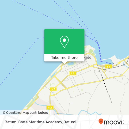 Batumi State Maritime Academy map