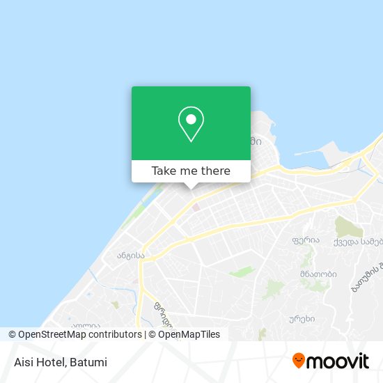 Aisi Hotel map