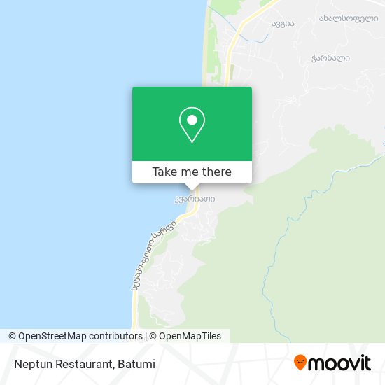 Карта Neptun Restaurant