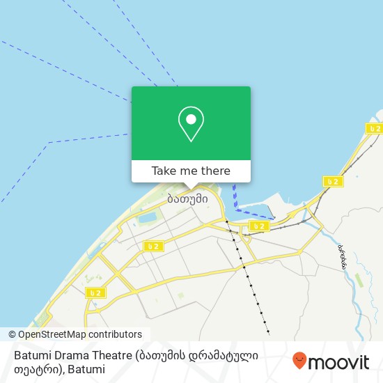Batumi Drama Theatre (ბათუმის დრამატული თეატრი) map
