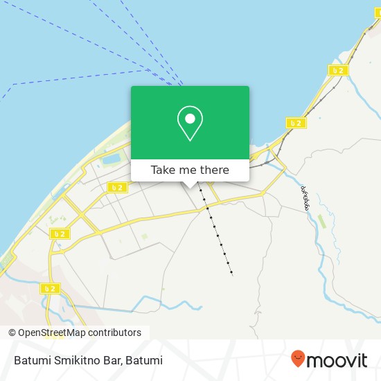 Карта Batumi Smikitno Bar