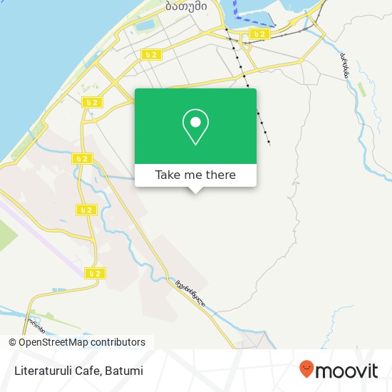 Карта Literaturuli Cafe