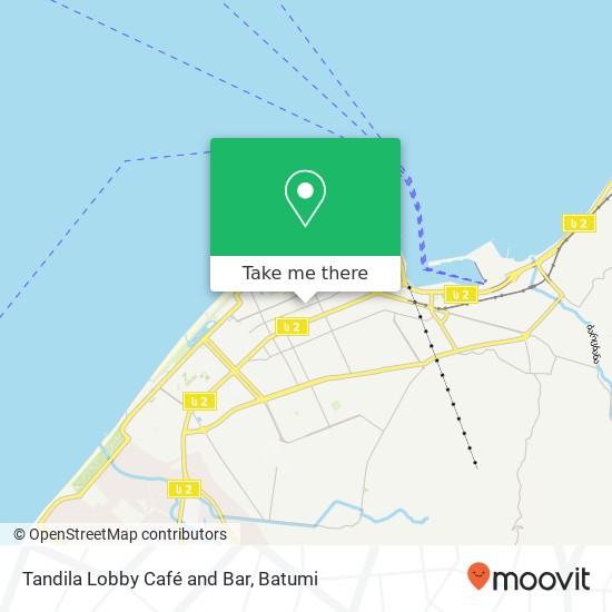 Tandila Lobby Café and Bar map