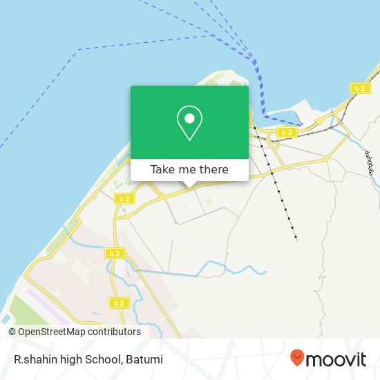 R.shahin high School map