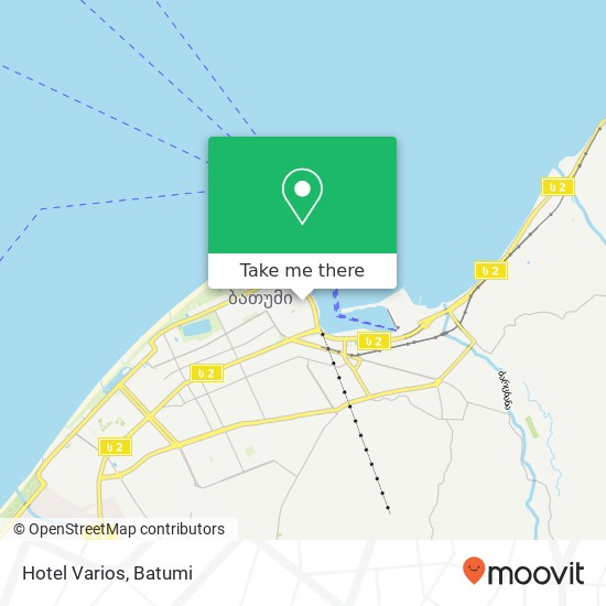 Hotel Varios map