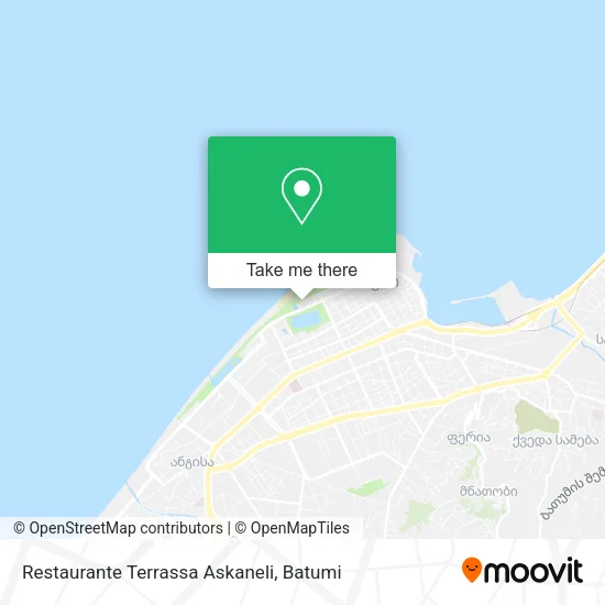 Карта Restaurante Terrassa Askaneli