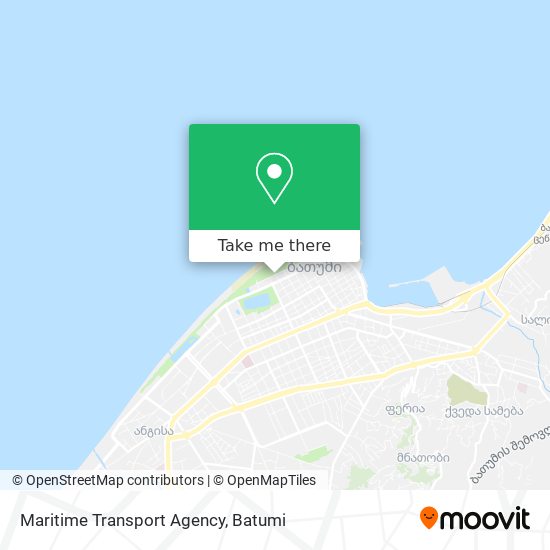 Карта Maritime Transport Agency