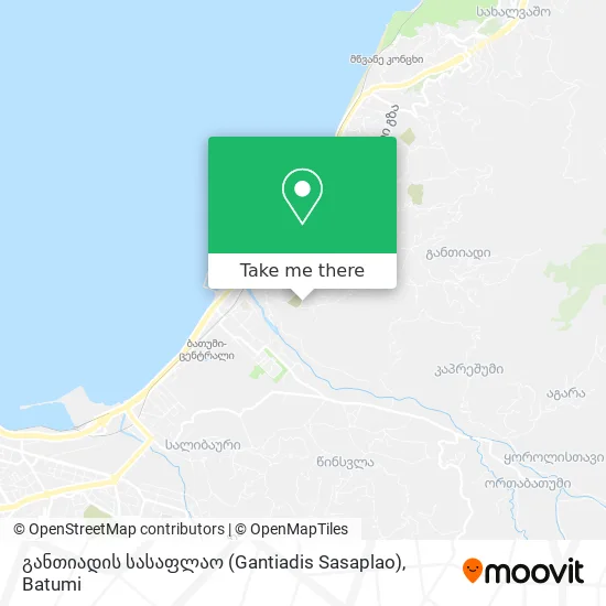 განთიადის სასაფლაო (Gantiadis Sasaplao) map