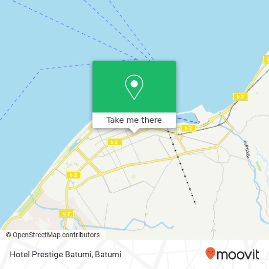 Hotel Prestige Batumi map
