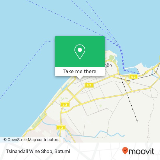 Tsinandali Wine Shop map