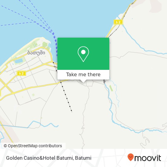 Карта Golden Casino&Hotel Batumi