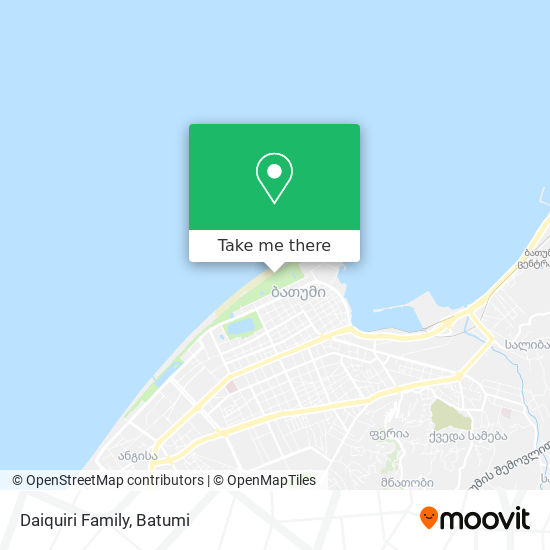 Карта Daiquiri Family