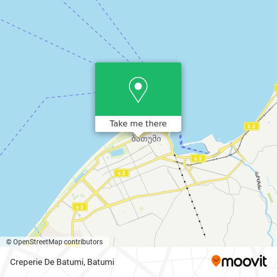 Creperie De Batumi map