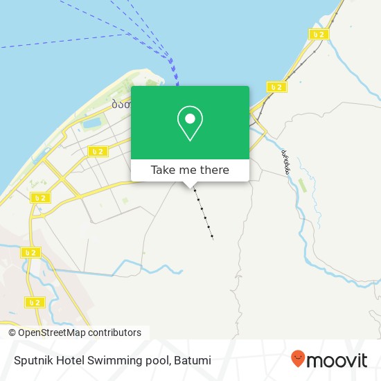 Sputnik Hotel Swimming pool map