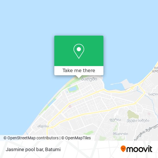 Jasmine pool bar map
