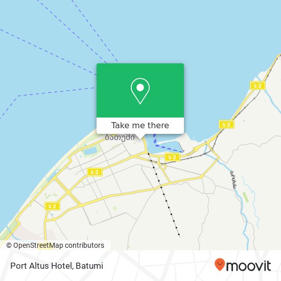 Port Altus Hotel map