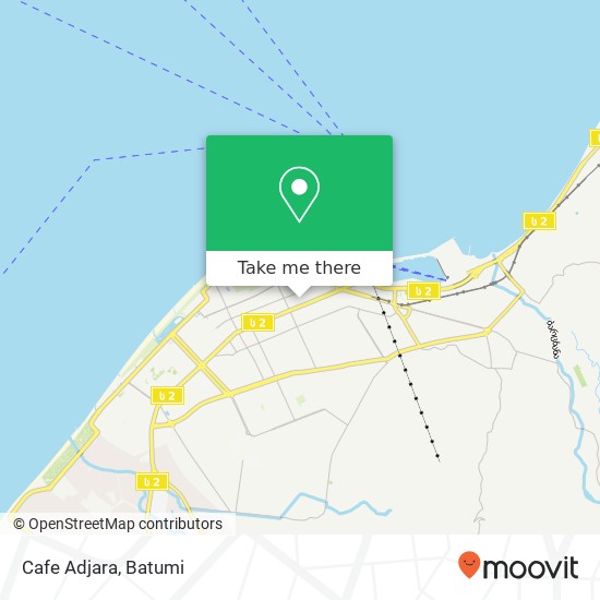 Cafe Adjara map