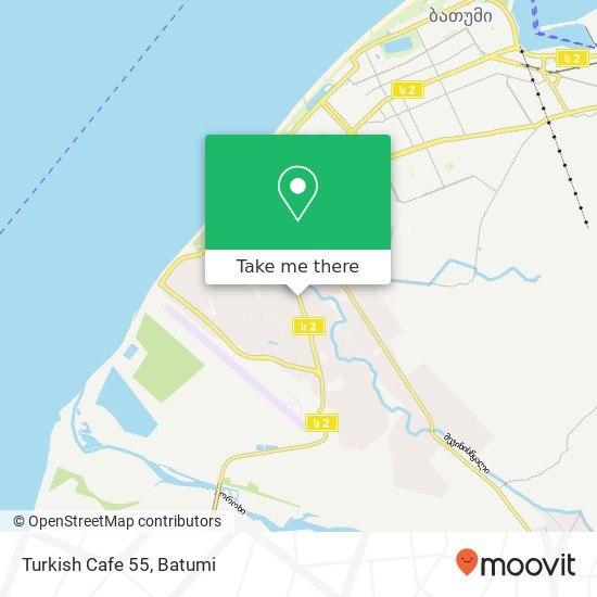 Turkish Cafe 55 map