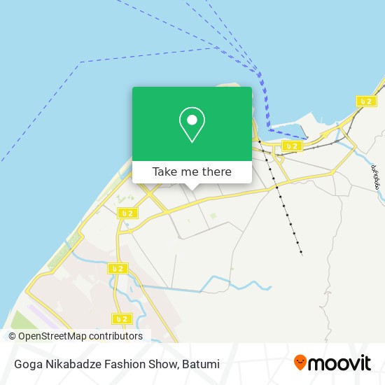 Goga Nikabadze Fashion Show map