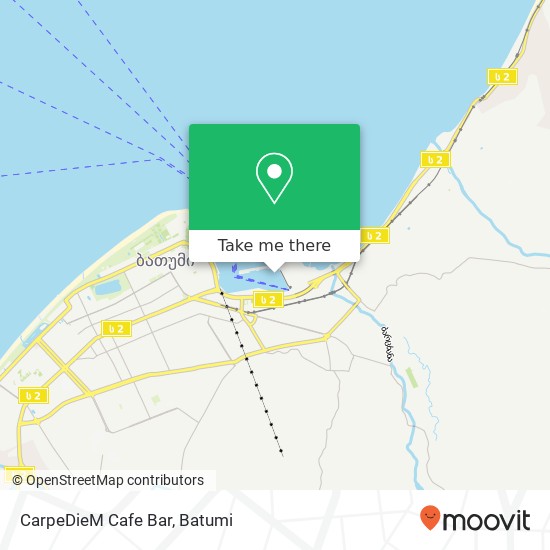 CarpeDieM Cafe Bar map