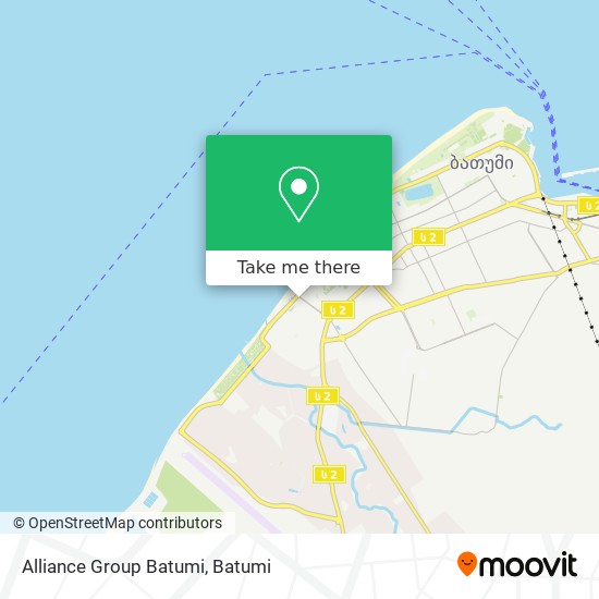 Карта Alliance Group Batumi