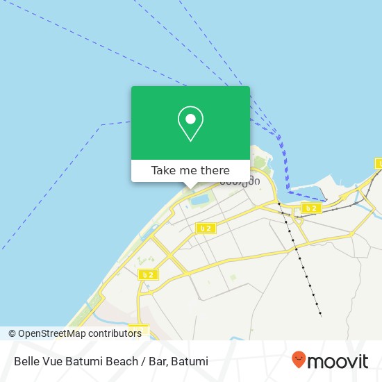Belle Vue Batumi Beach / Bar map