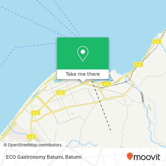 Карта ECO Gastronomy Batumi