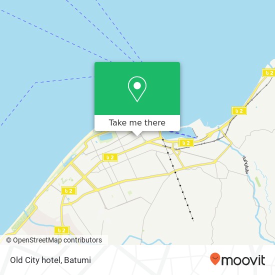 Old City hotel map
