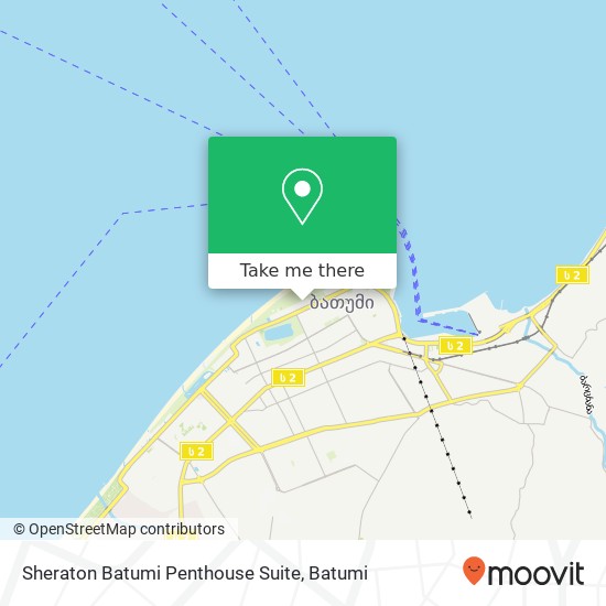 Sheraton Batumi Penthouse Suite map