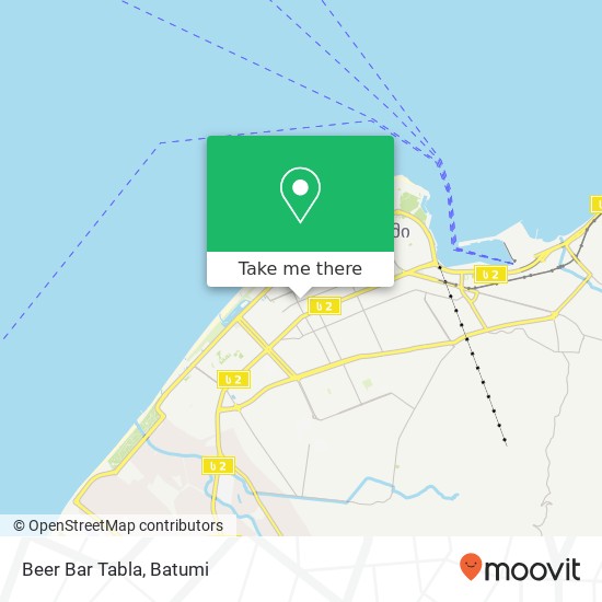 Beer Bar Tabla map