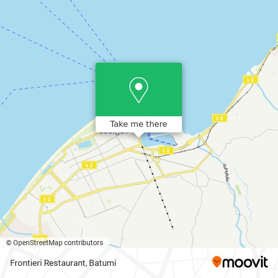 Карта Frontieri Restaurant