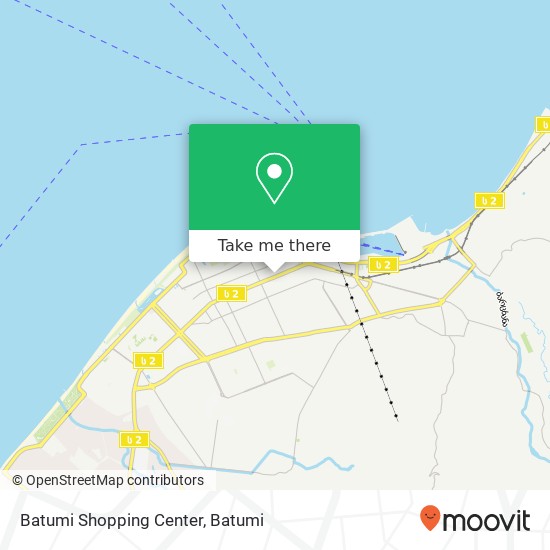 Batumi Shopping Center map