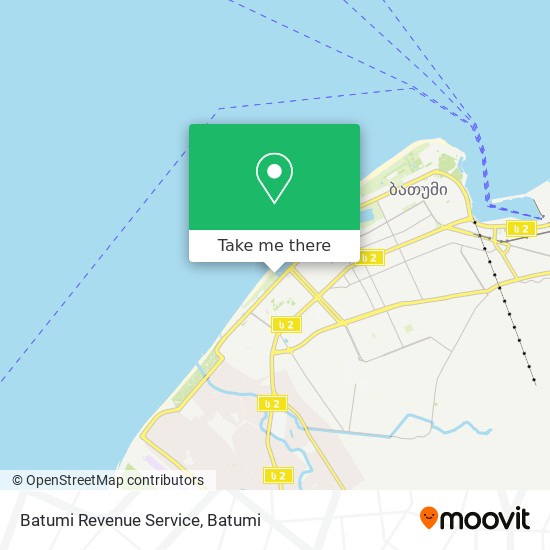 Карта Batumi Revenue Service