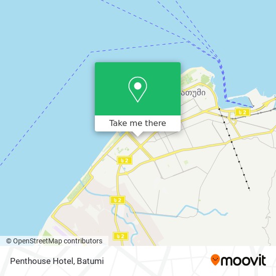 Penthouse Hotel map