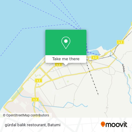 gürdal balık restourant map