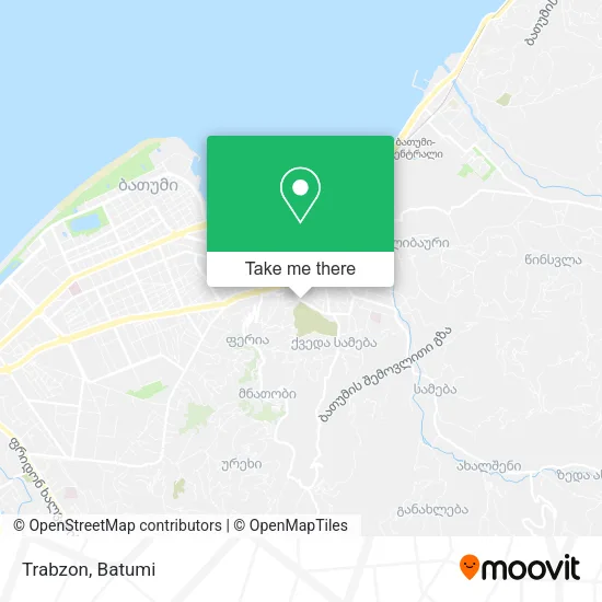 Trabzon map